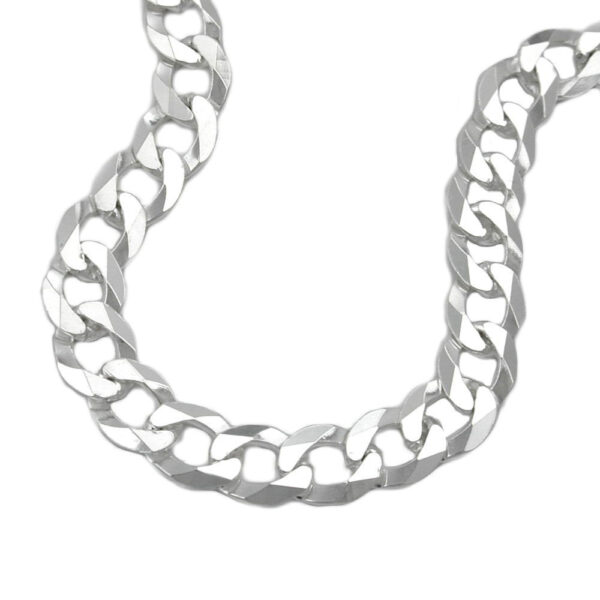 Armband, Panzerkette – Silber 925, poliert – 6,7mm, 21cm