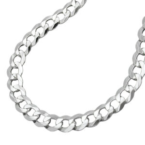 Kette, Panzerkette – Silber 925, poliert – 4,5mm, 50cm