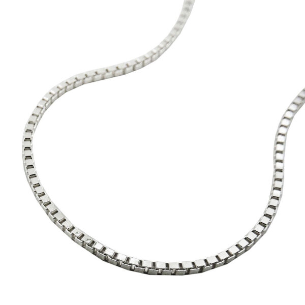 Kette, Venezianerkette – Silber, Glänzend – 1mm, 60cm