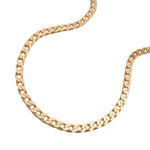 Kette, Weitpanzer – Gold, Gelbgold, Diamantiert – 2mm, 45cm
