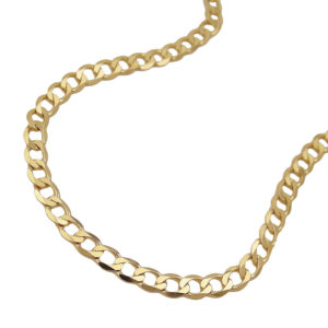 Armband, Weitpanzer – Gold, Diamantiert – 3,3mm, 19cm
