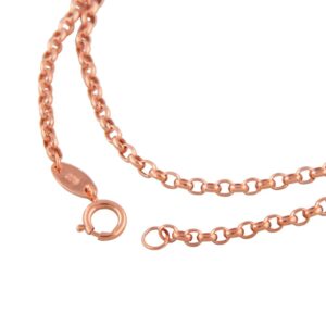 Armband, Anker Rund – Rotgold, 9 Karat – 19 cm
