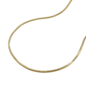 Kette, Schlange – Gold, Glänzend – 42cm
