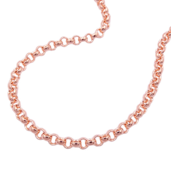 Armband, Erbskette – Rotgold, 14 Karat – 19 cm