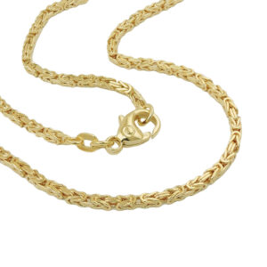 Armband, Königskette – Gold 585, massiv – 1,8mm, 19cm