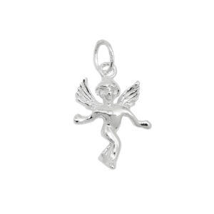 Anhänger, Engel – Silber, 925 – 18x13mm