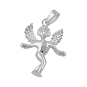Anhänger, Engel – Silber, 925 – 25x18mm