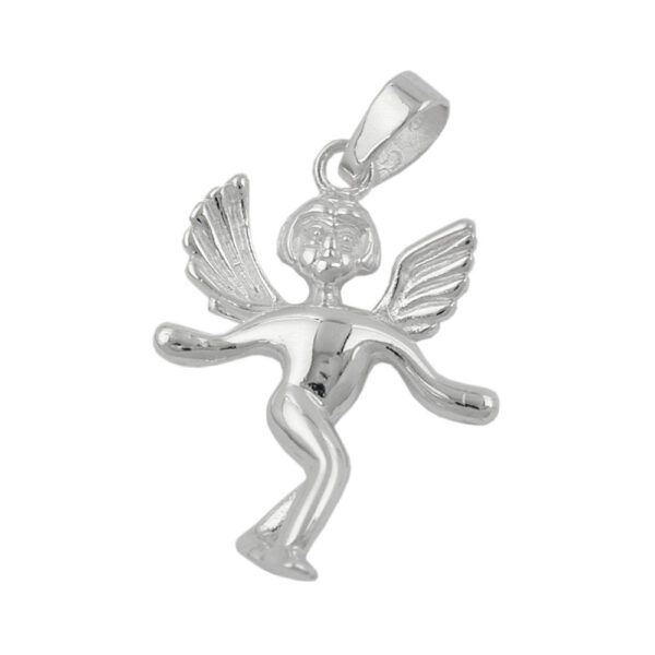 Anhänger, Engel – Silber, 925 – 25x18mm