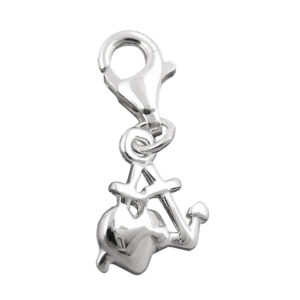 Anhänger, Seemannsgrab – Silber, Glänzend – 10mm