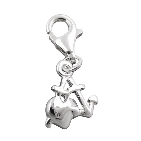 Anhänger, Seemannsgrab – Silber, Glänzend – 10mm